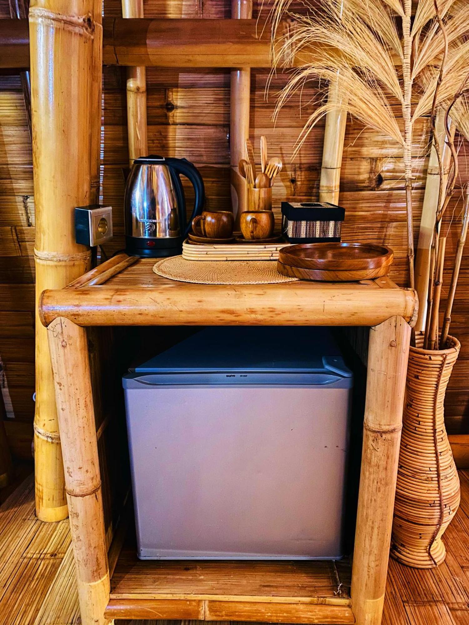 サイドメン Bamboo House - Ecobreezeヴィラ エクステリア 写真