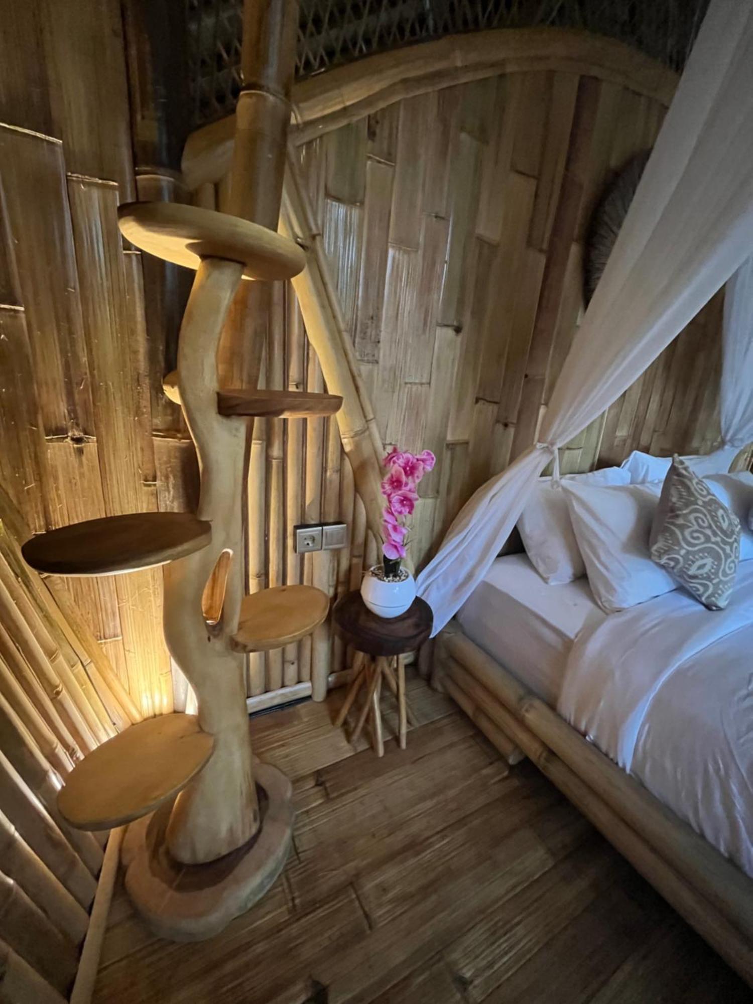サイドメン Bamboo House - Ecobreezeヴィラ エクステリア 写真