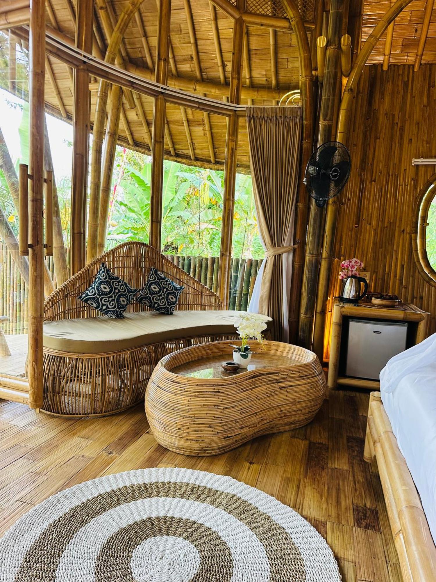 サイドメン Bamboo House - Ecobreezeヴィラ エクステリア 写真