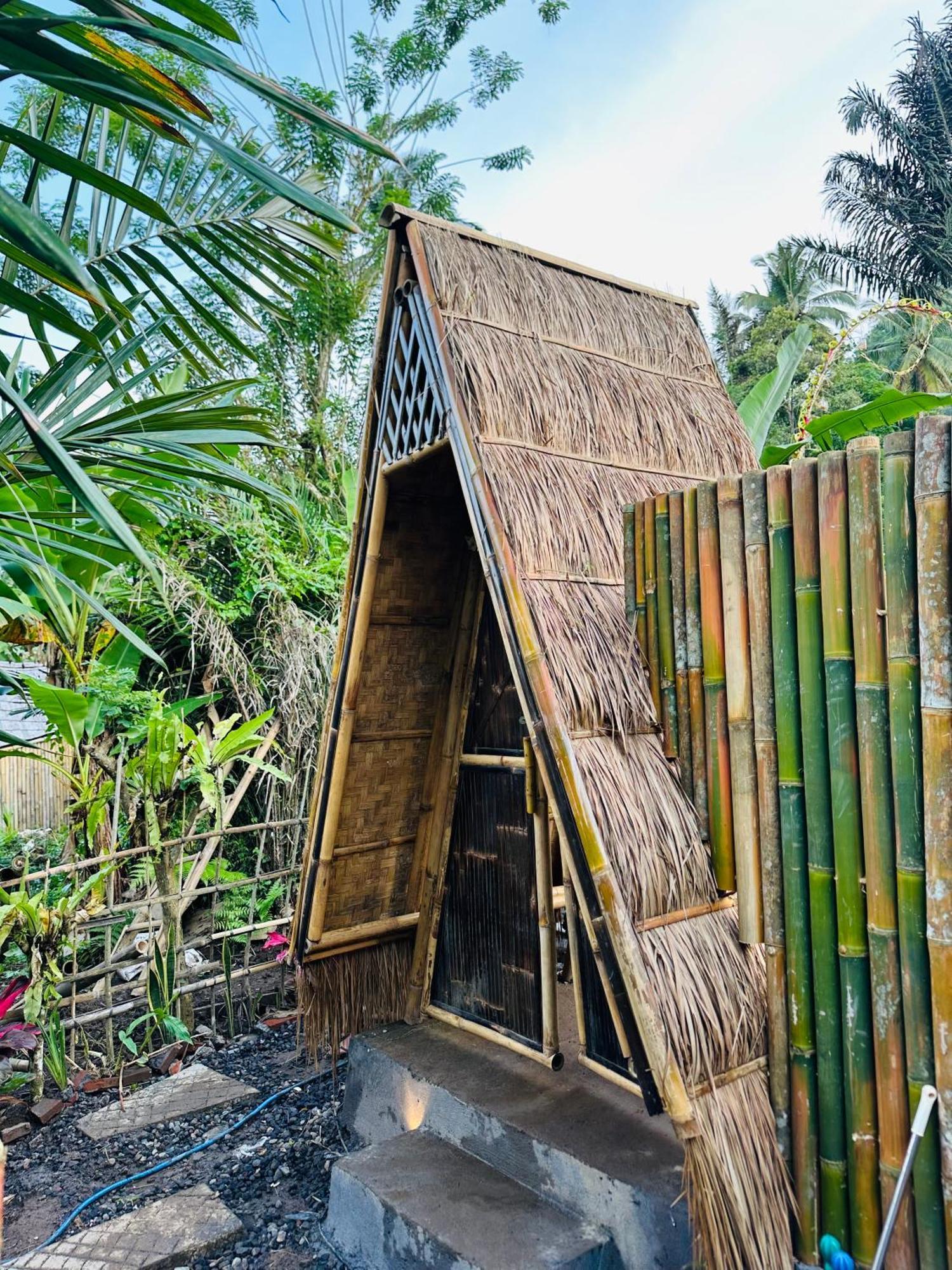 サイドメン Bamboo House - Ecobreezeヴィラ エクステリア 写真