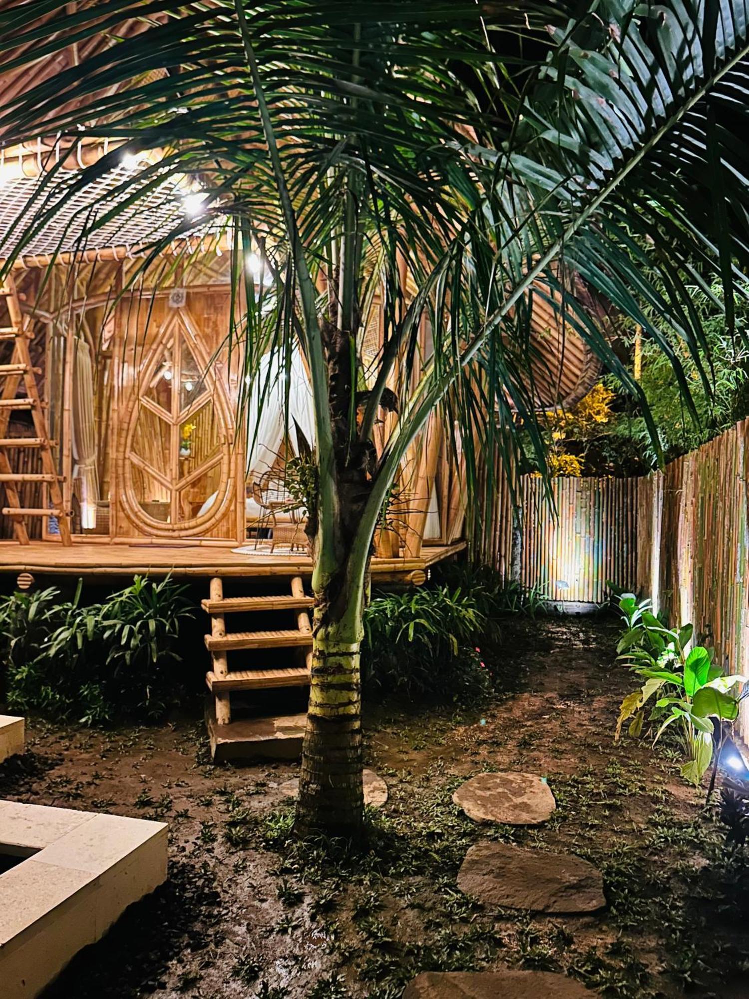 サイドメン Bamboo House - Ecobreezeヴィラ エクステリア 写真