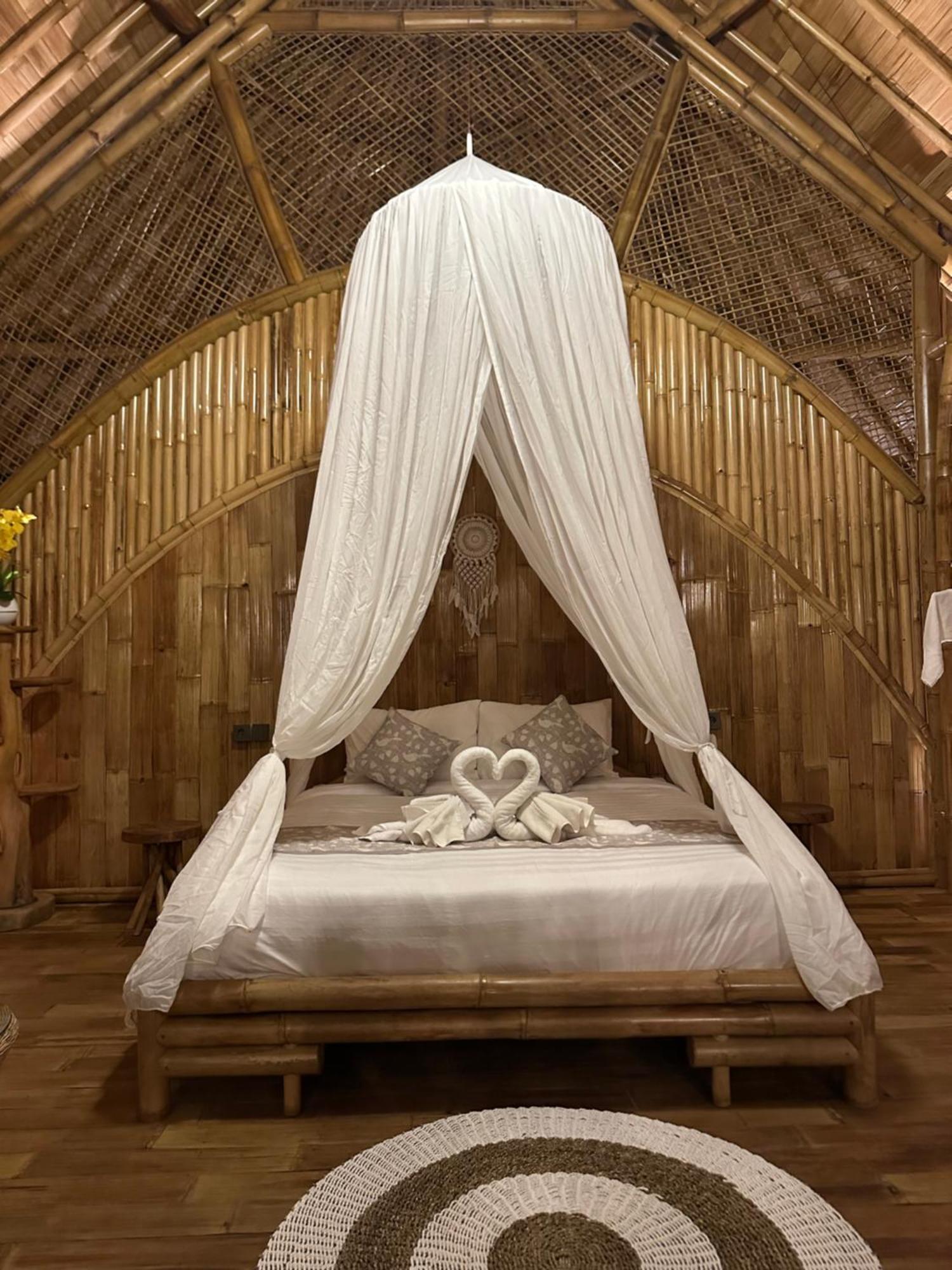 サイドメン Bamboo House - Ecobreezeヴィラ エクステリア 写真
